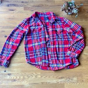 American Eagle Flannel Button Down 🍁🍂